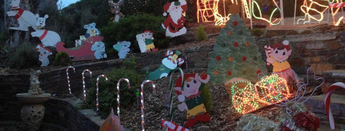 Skylark Close Christmas Lights | Flagstaff Hill | December 2017 - What