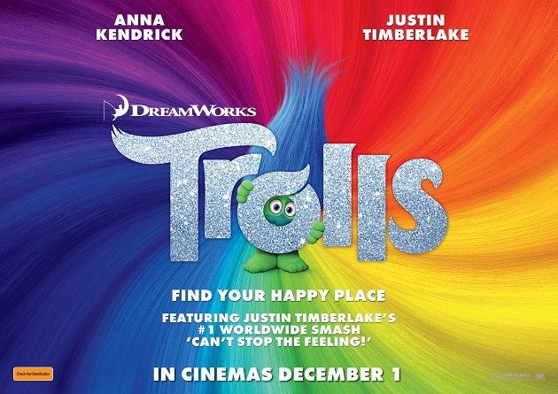 Ended: WIN Movie Tickets & Prize Pack to Trolls | In Cinemas 1 Dec 2016 ...