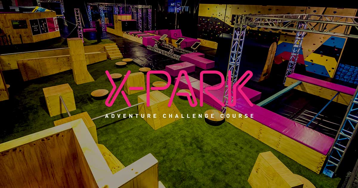 X Park Adventure Challenge Course at BOUNCE Adelaide Play Go