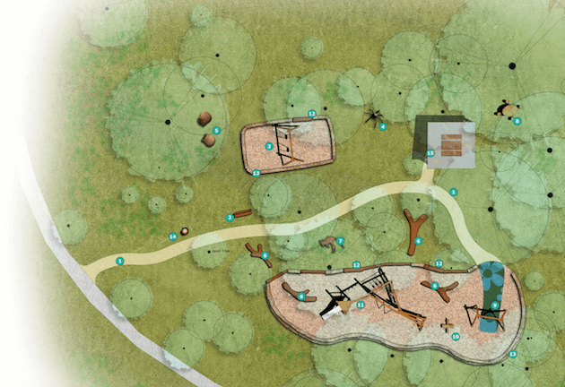 New Blackwood Playground concept plan