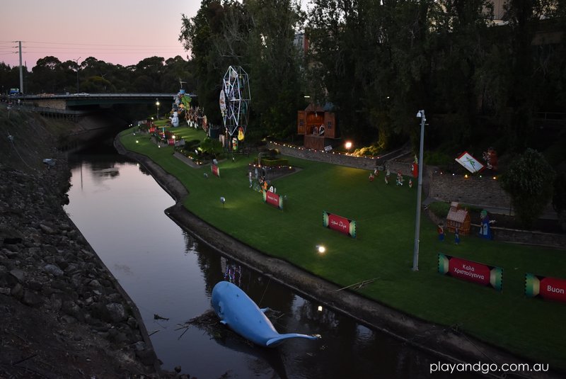 West Torrens Brewery Riverbank Christmas Lights Display 1325 Dec