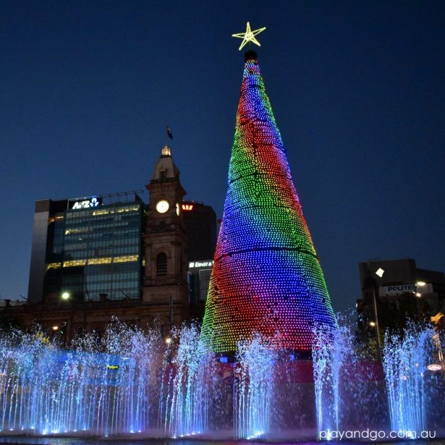 Lighting of the Christmas Tree  Victoria Square/Tarntanyangga  1 Dec