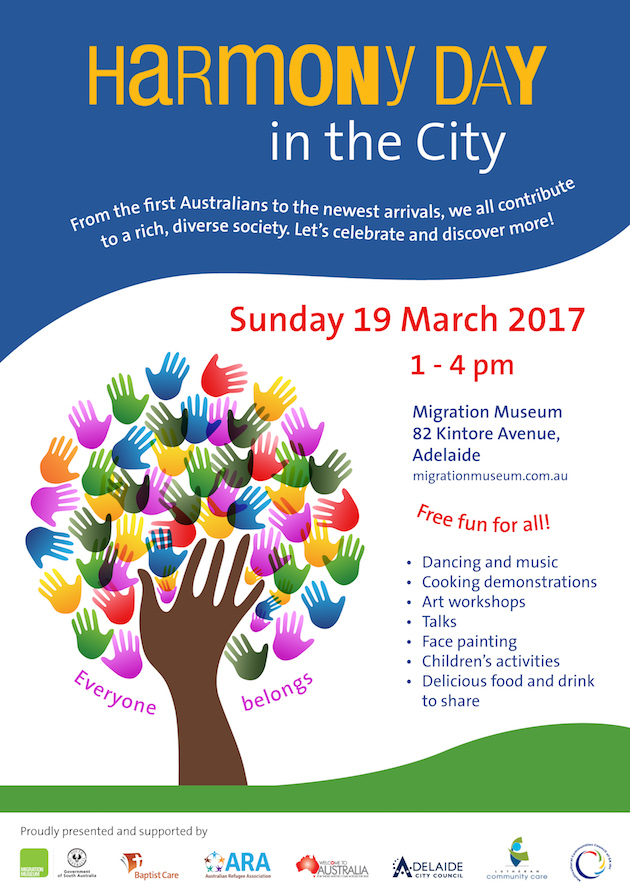 Harmony Day in the City Migration Museum 19 Mar 2017 What's on