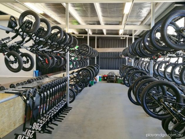 indoor bicycle track