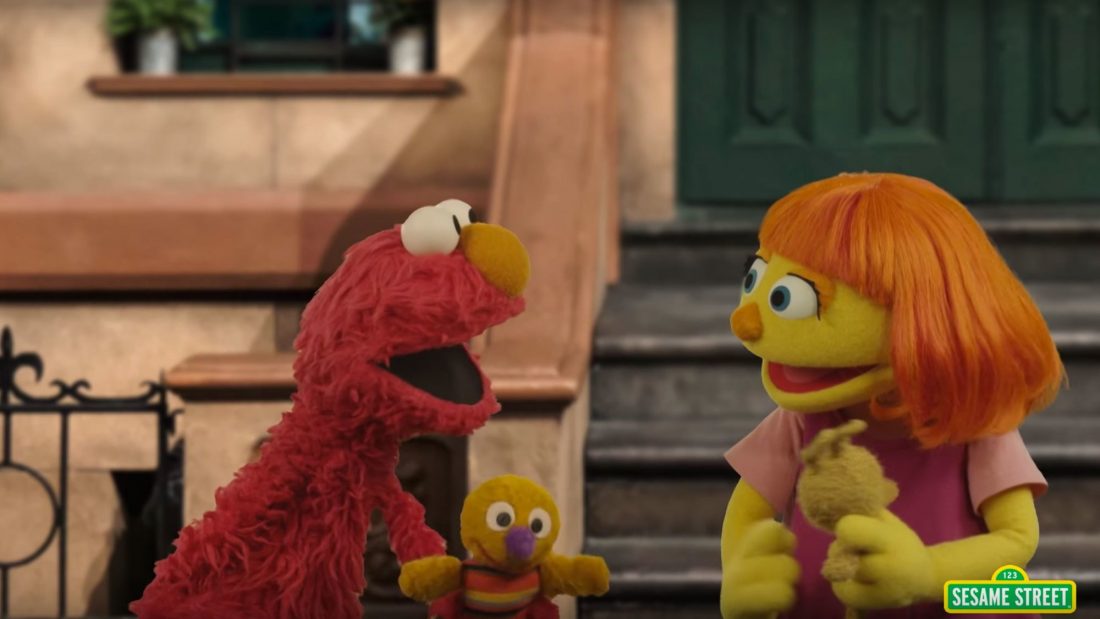 Sesame Street Introduces New Muppet Julia Who Has Autism Play Go AdelaidePlay Go Adelaide