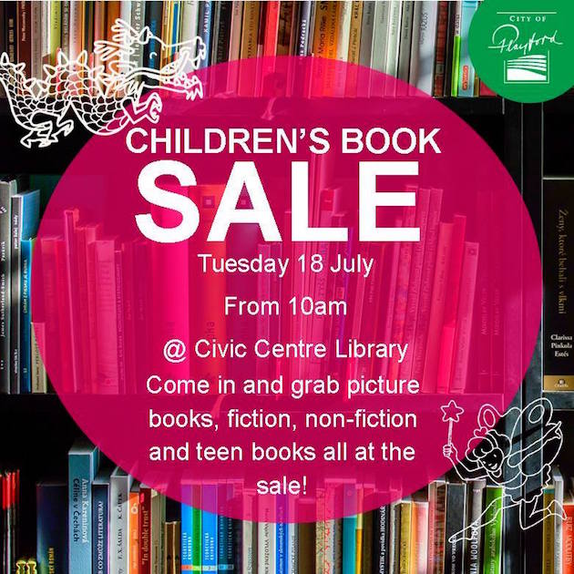 Children's Book Sale | Playford Library | 18 Jul 2017 - What's on for ...