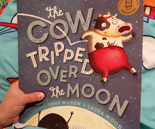 The Cow Tripped Over the Moon Book Review What's on