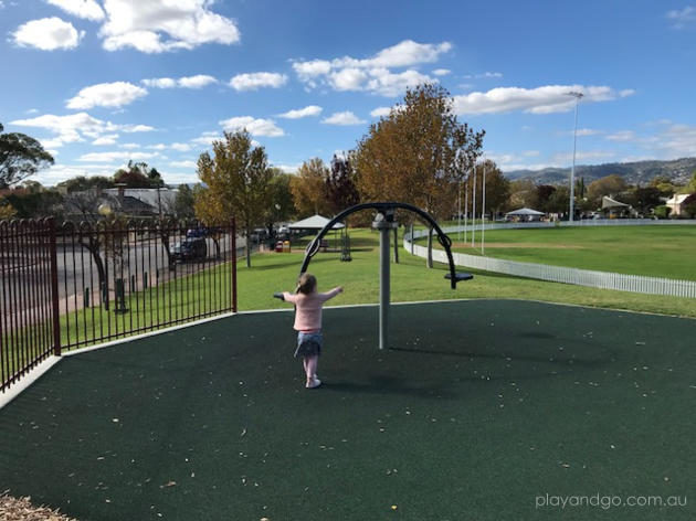 Unley Oval Hilltop Playground - review by Susannah Marks