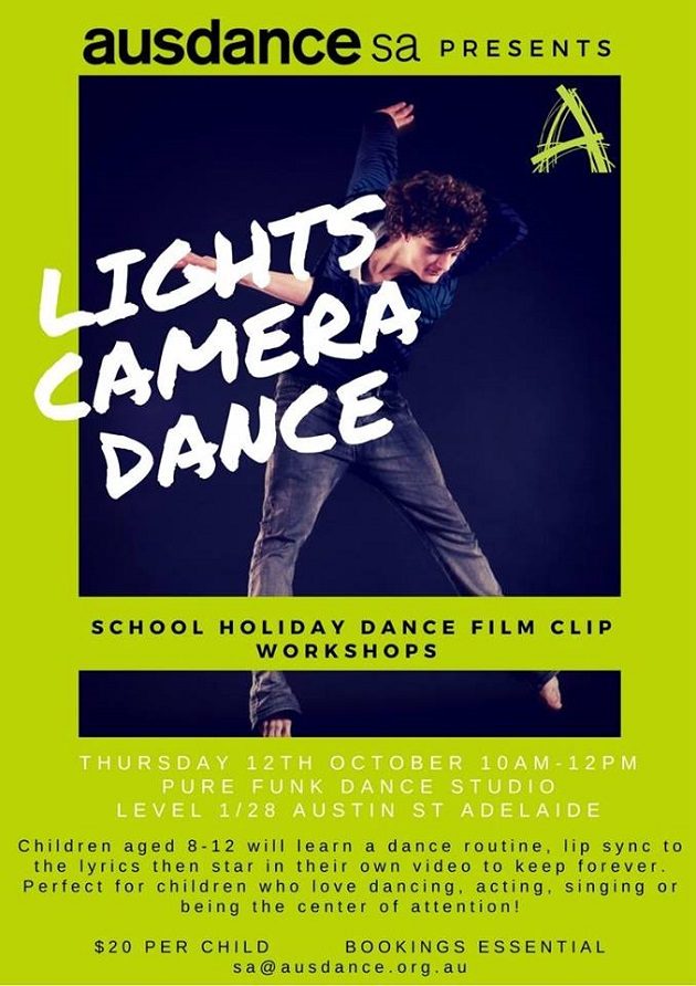 lights camera dance