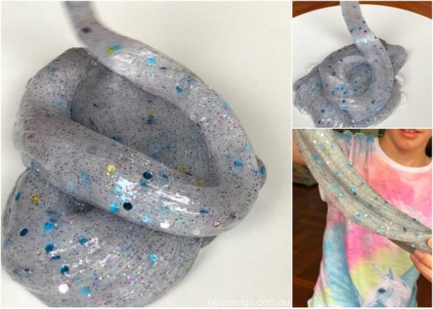 elmers glue glitter mermaid slime