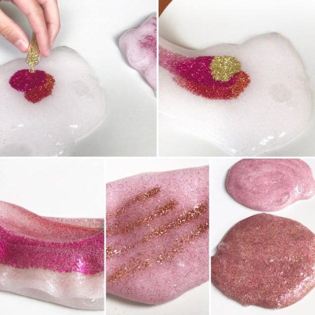 glitter slime