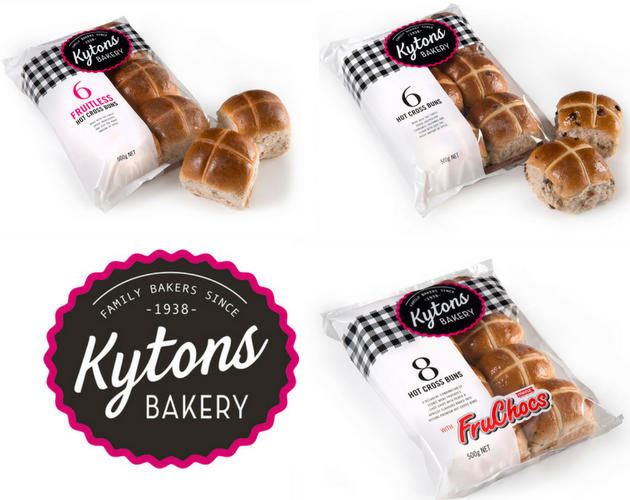 Kytons Bakery hot cross buns