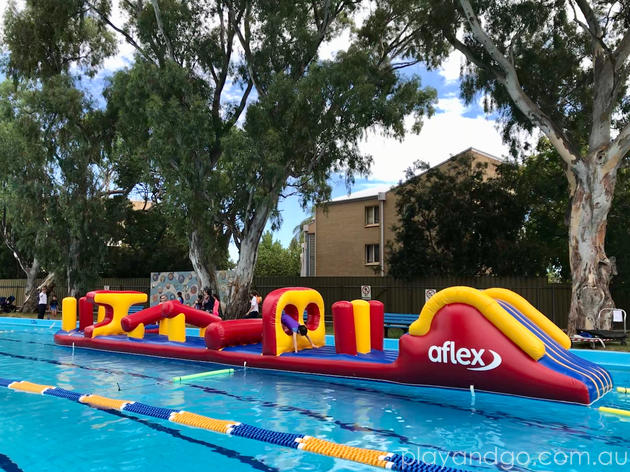 Inflatable fun at Norwood Pool | Sundays until 8 Apr 2018 - What's on