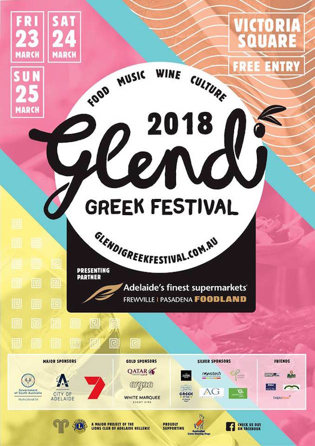 Glendi Greek Festival Adelaide 2325 Mar 2018 Play & Go