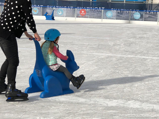 ice skating adelaide victoria square blue kanga