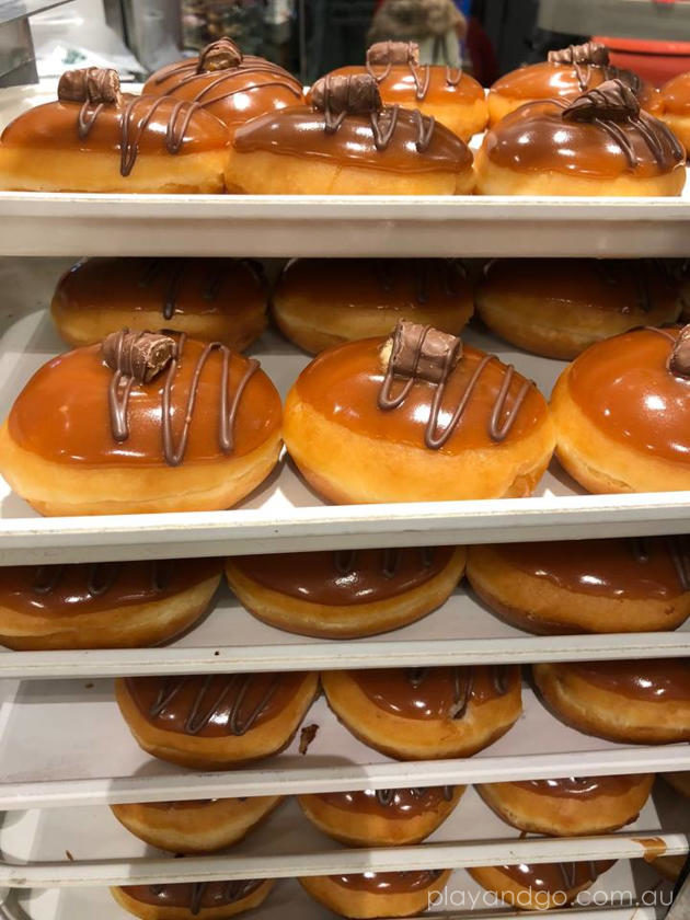 Kripy Kreme caramel doughnuts