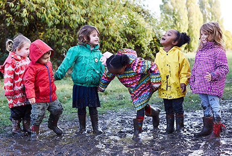 muddy puddle walk