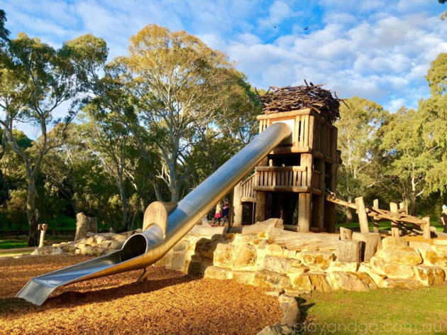 Morialta playground eagles nest