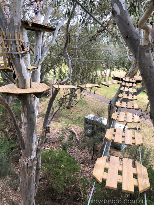 TreeClimb Aerial Adventure Park Adelaide & Kuitpo Forest What You