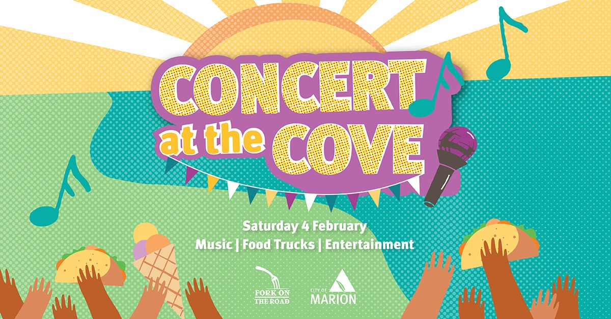 Concert at the Cove Hallett Cove 4 Feb 2023 Play & Go