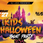 kids halloween boat party