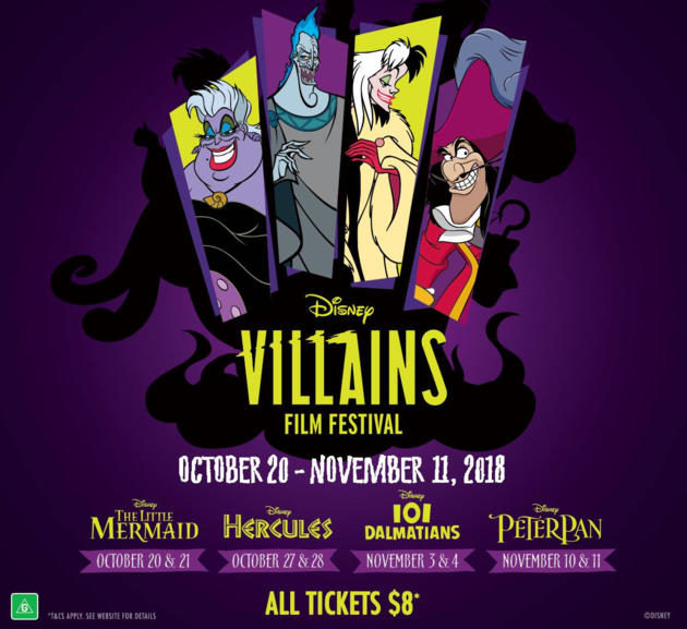 Disney Villains Film Festival | Event Cinemas | 20 Oct - 11 Nov 2018 ...