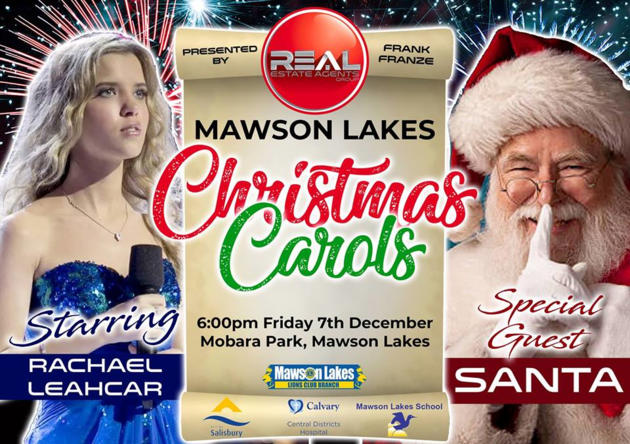 mawson lakes christmas carols