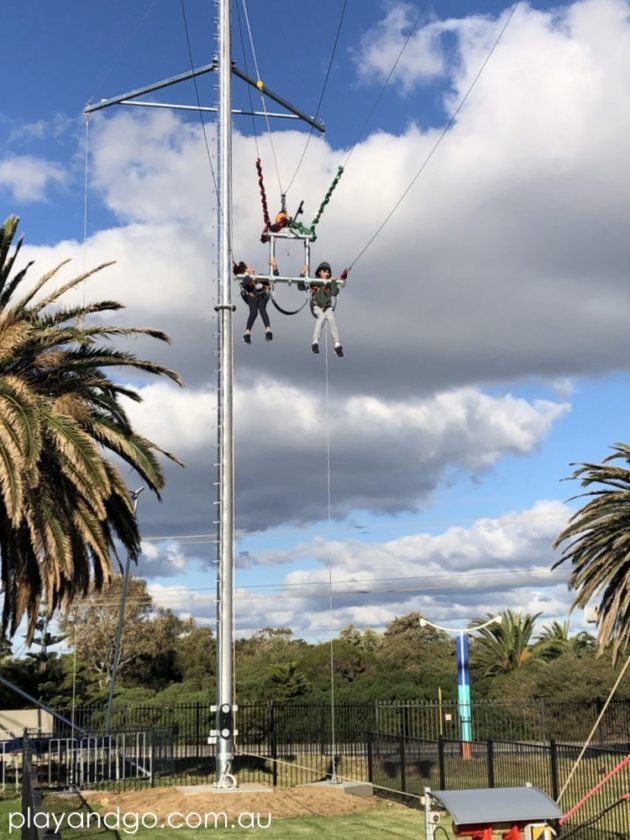 Giant Swing at Mega Adventure | West Beach | Open Dec 2018 - What's on