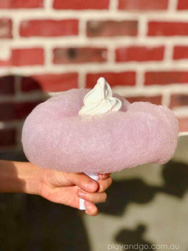 soft serve fairy floss fringe