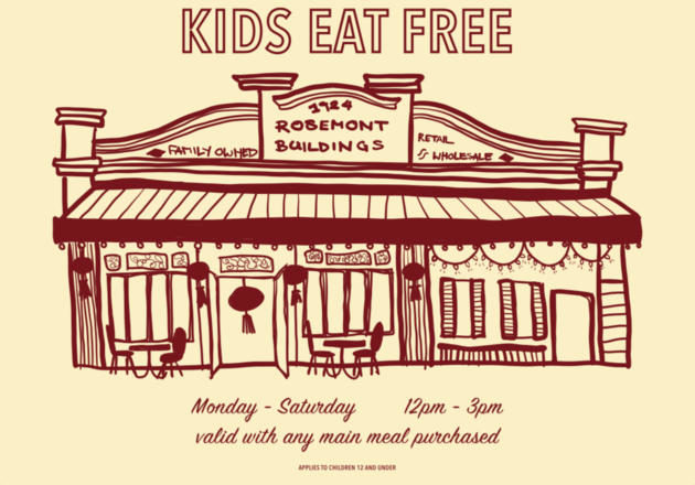 Kids Eat Free Rosemont Hall
