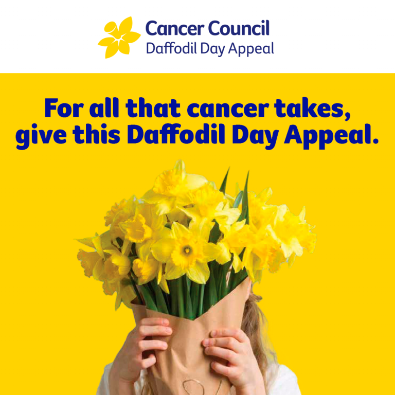 Daffodil Day | Cancer Council | 22 Aug 2024 - Play & Go AdelaidePlay ...