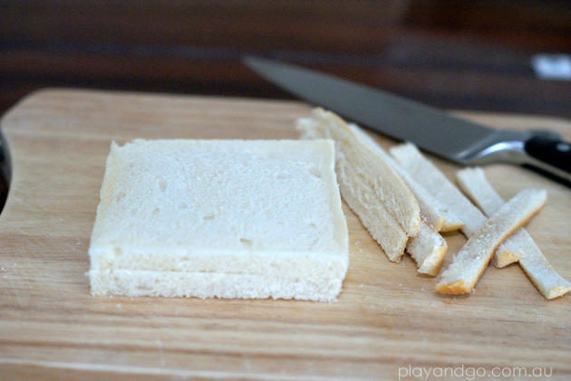 Deep Fried Ice Cream Recipe bread