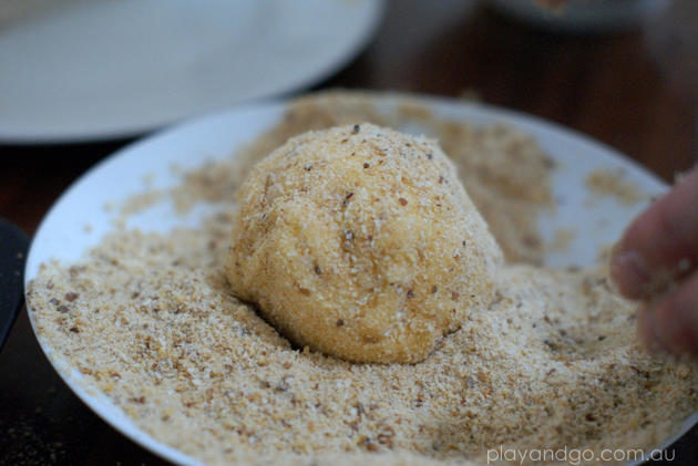 deep fried ice cream