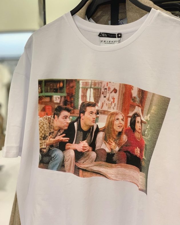 friends zara t shirt