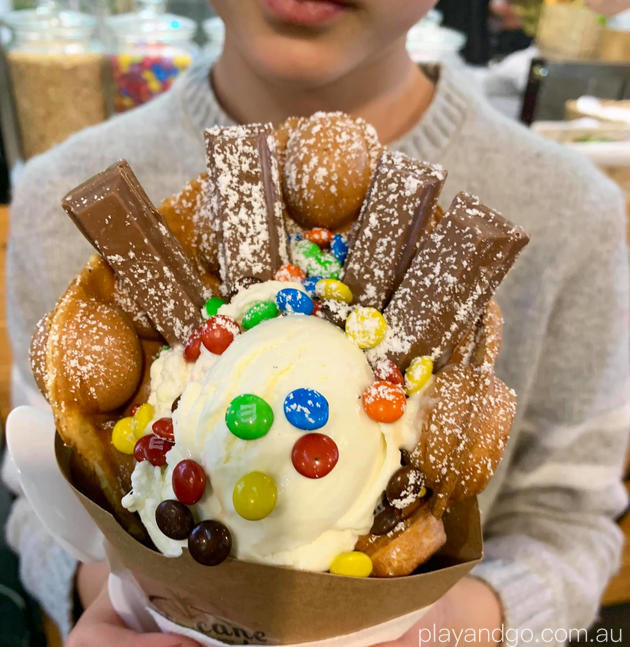 Adelaide Bubble Waffle Central market