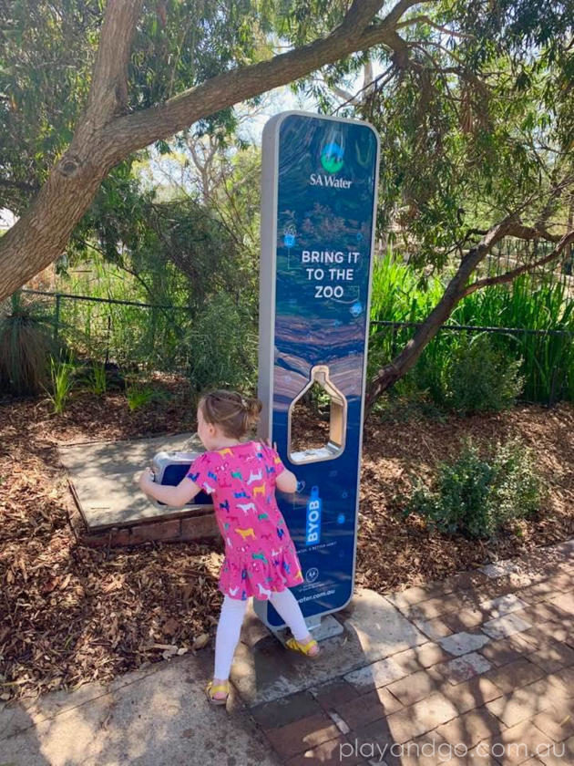 Adelaide Zoo Free Drinking Water