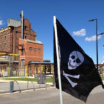 pirates of port adelaide flag