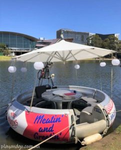 bbq boat adelaide torrens river