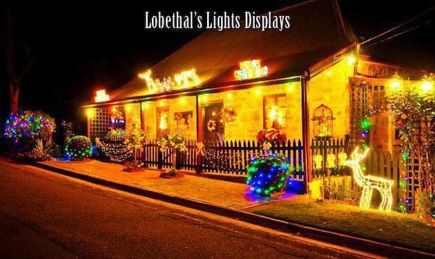 lobethal lights display