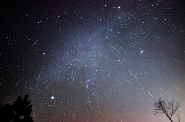 meteor shower adelaide