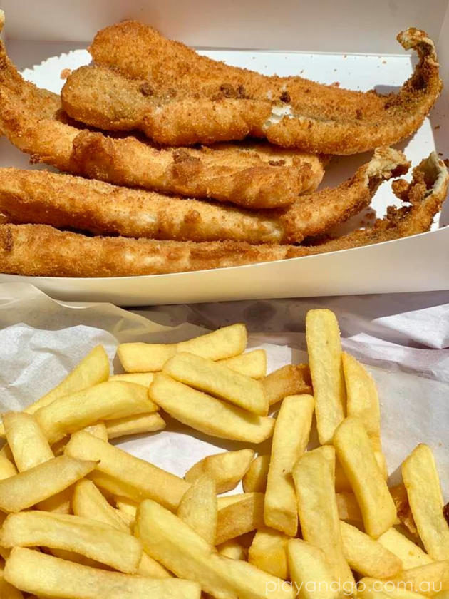 normanville beach fish and chips