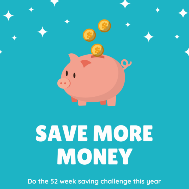 save money 52 week saving challenge