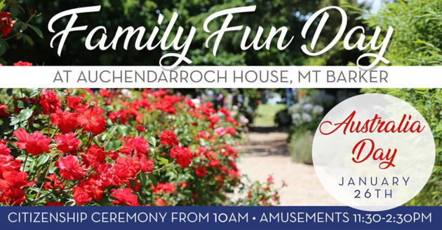 family fun day at auchendarroch house