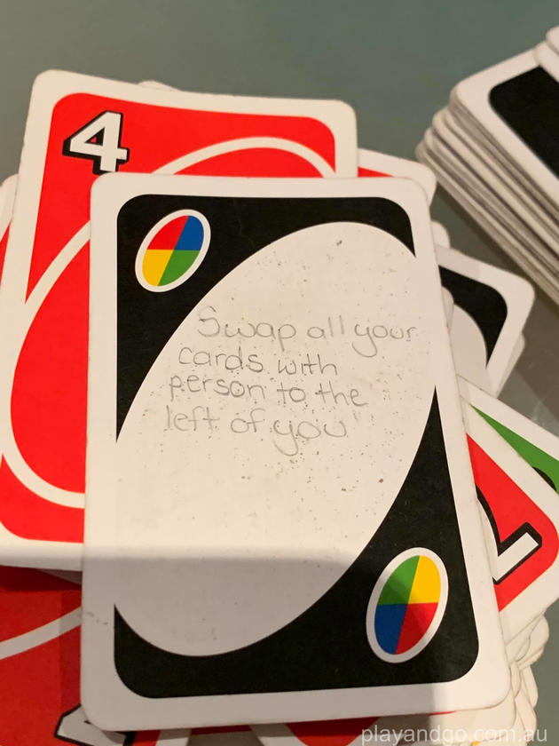 If you're playing with a newer deck of uno cards, you'll probably...