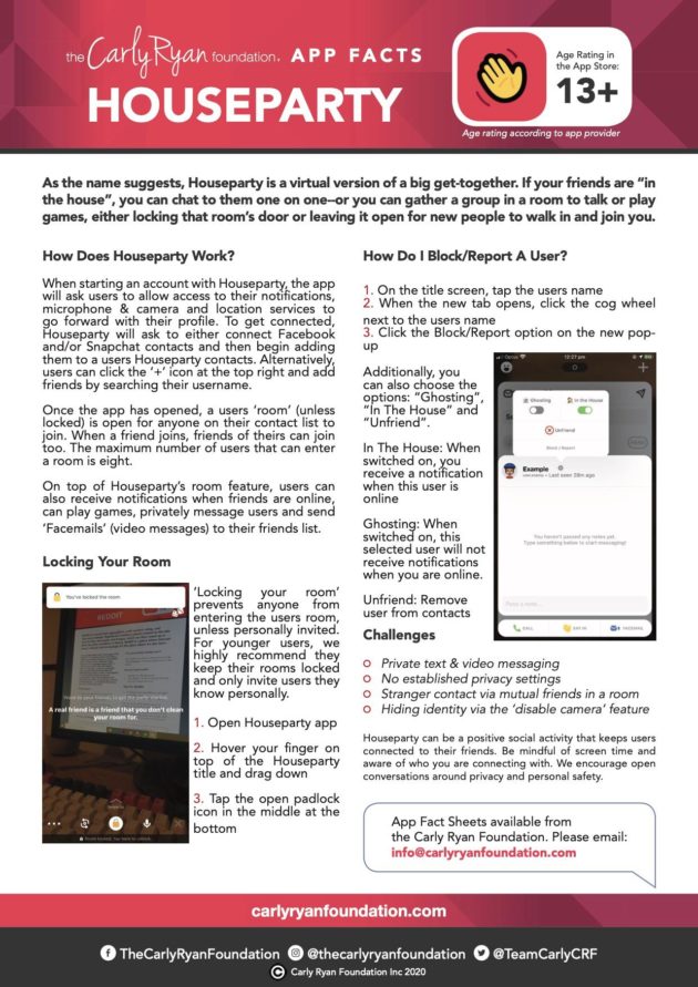Houseparty app facts for kids
