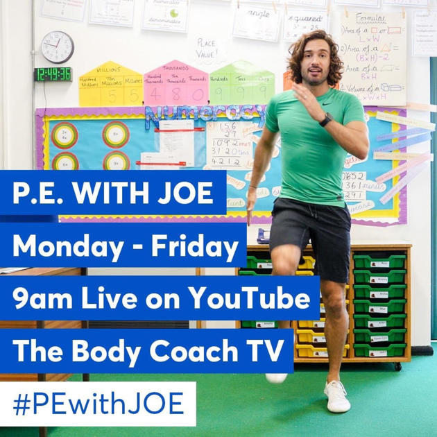 P.E. With Joe, Live Home P.E. Sessions