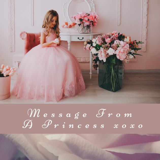 Message from a princess