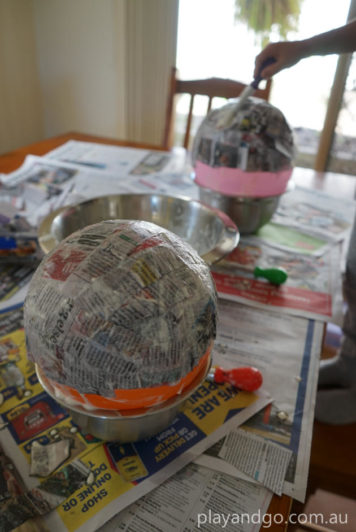 Paper Mache Bowls | Stay at Home Kids Craft Ideas - Play & Go ...