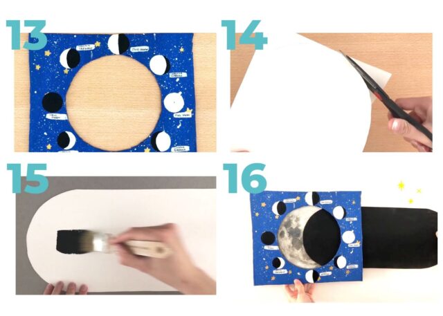 Phases of the Moon Astronomy Craft - Play & Go AdelaidePlay & Go Adelaide