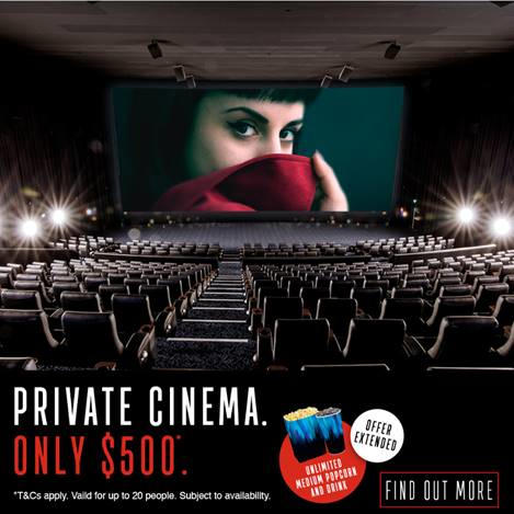 event cinemas private cinema